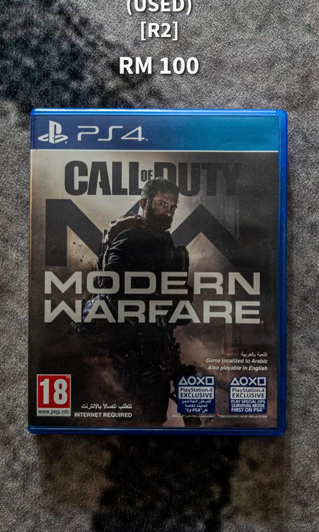 Used ps4 call of 2025 duty modern warfare