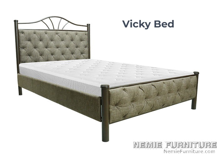 Vicky Bed Frame Semi Double Furniture, Double Size Bed Frame Philippines