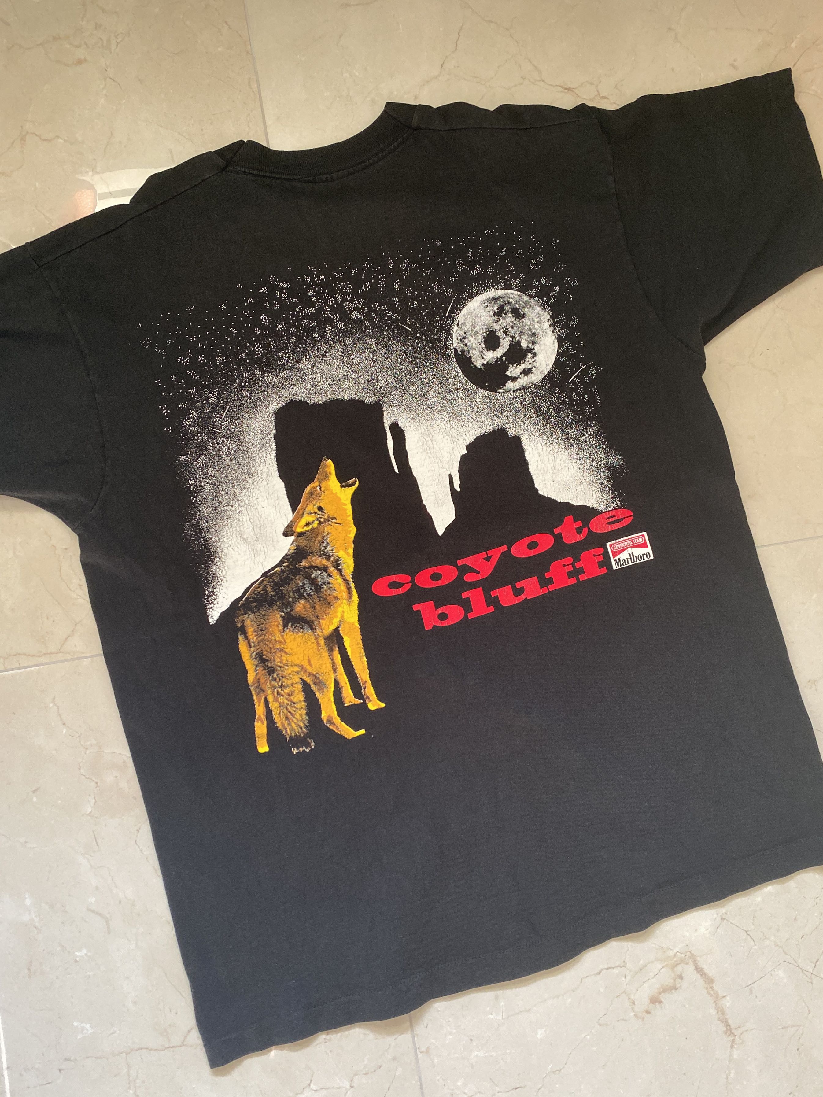 90s Marlboro / Coyote Bluff Vintage Tee - Tシャツ/カットソー(半袖 ...