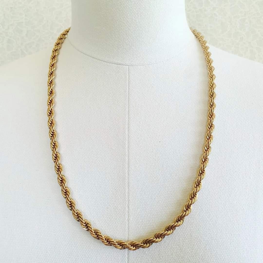 Avon gold sales necklace real