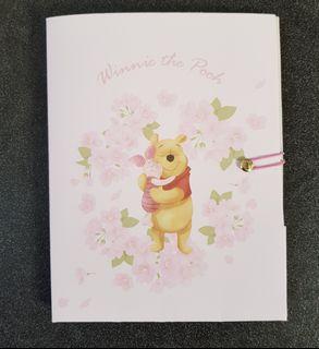 Winnie the Pooh Cherry Blossom Stationery Set