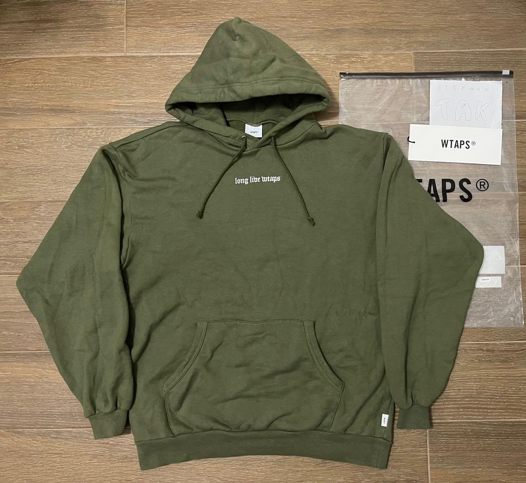 WTAPS LLW Hoodie Sweatshirts Olive 5 XXL 衞衣, 男裝, 上身及套裝