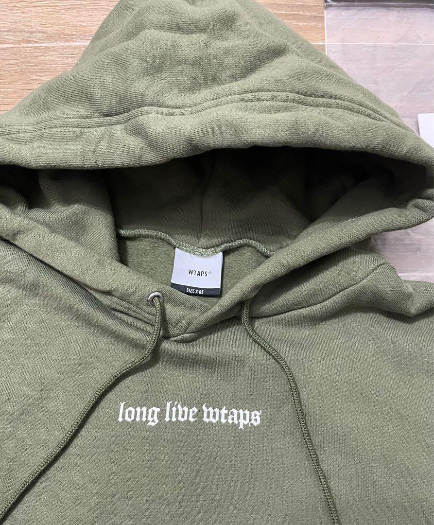 WTAPS LLW Hoodie Sweatshirts Olive 5 XXL 衞衣, 男裝, 上身及套裝