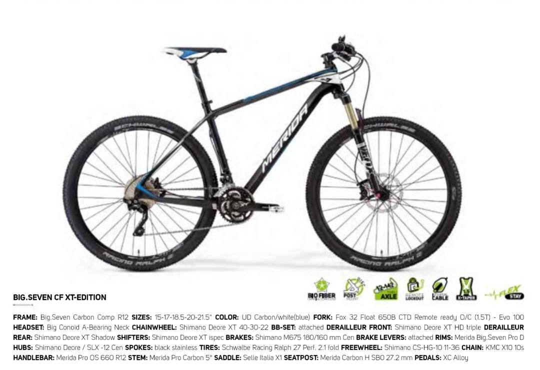 Merida big seven xo edition sales