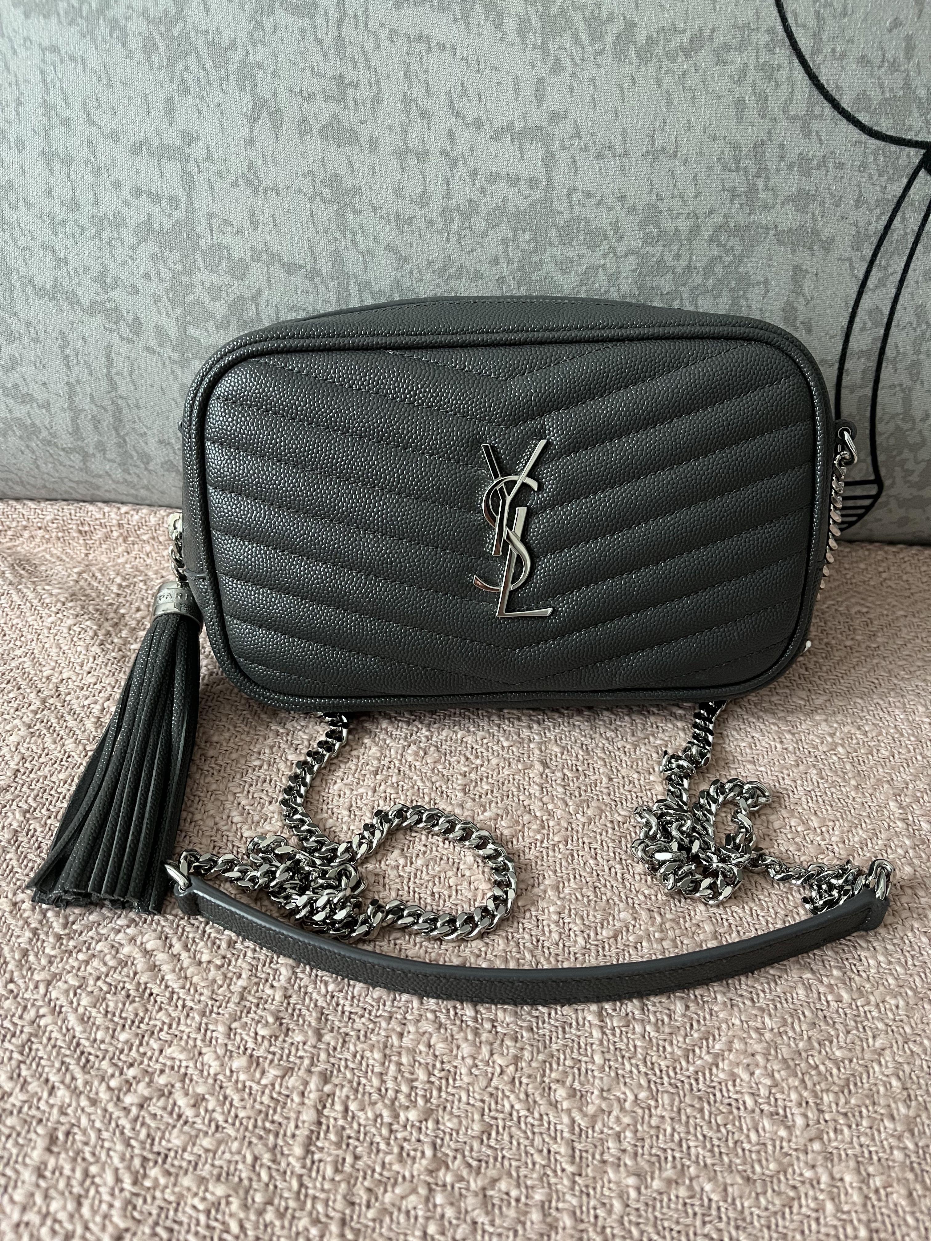Ysl camera cheap bag grey