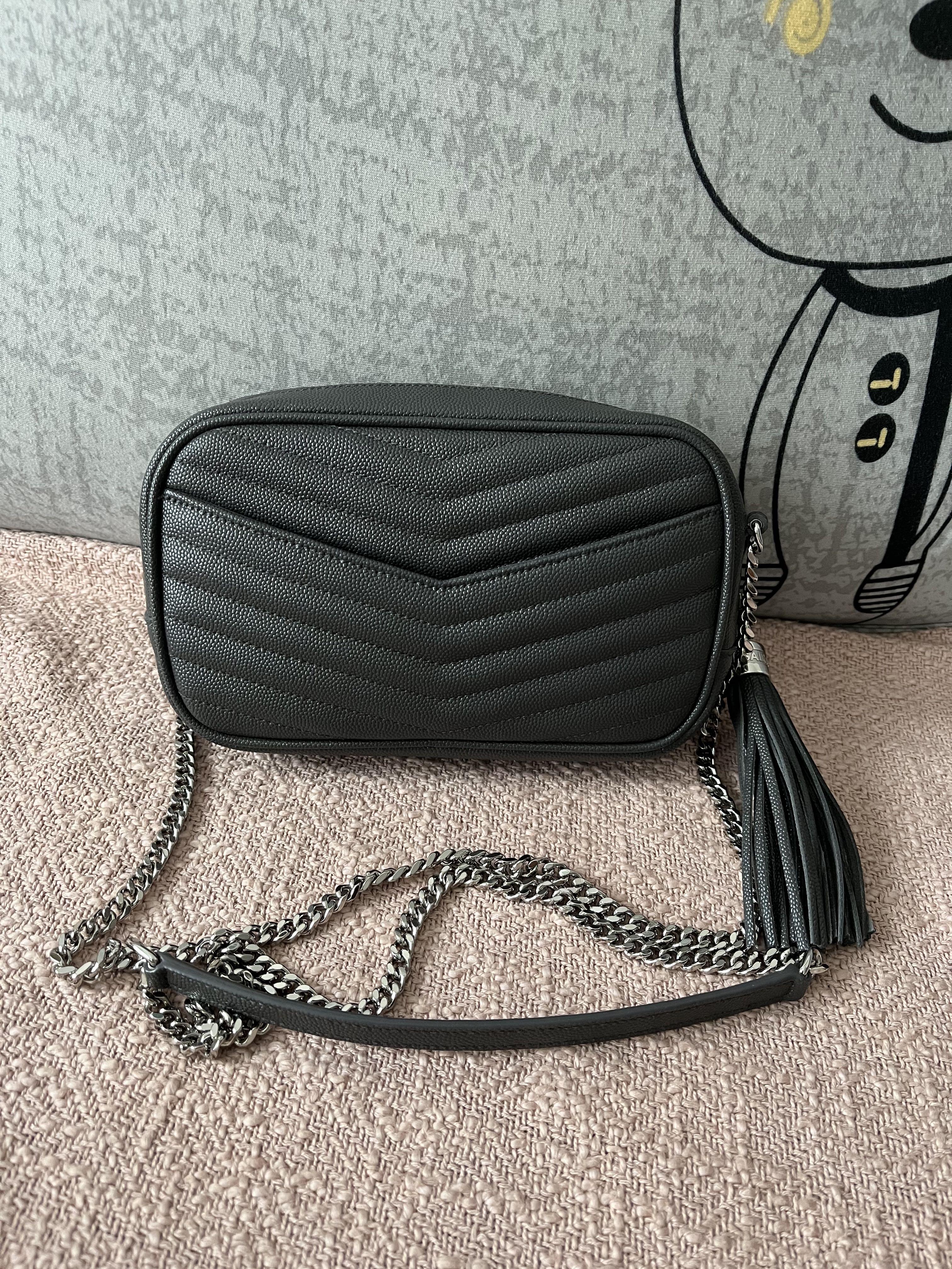 Ysl lou camera bag grey best sale