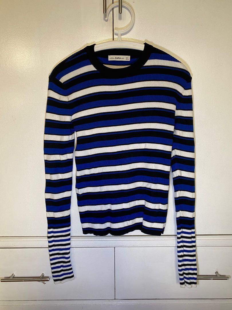 Zara Knit Striped Long Sleeve Top (Category: Longsleeves) located in Quezon City. Submitted by ysblpscl (Listing ID 1144544516, Image 1). Description: .