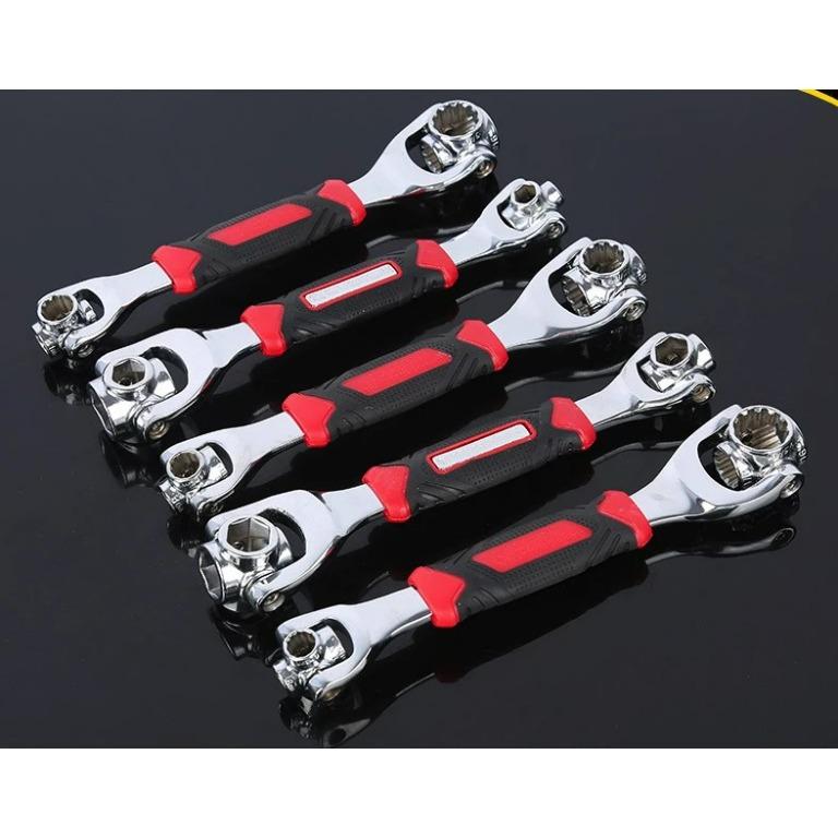 48-IN-1 Socket Universal Wrench Tiger Tools Metric 6-Point Dog Bone ...
