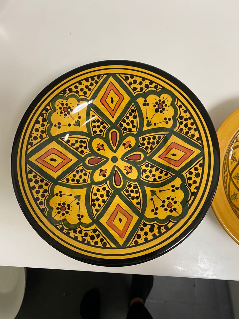 7 Arabic morrocan plates, Furniture & Home Living, Kitchenware ...