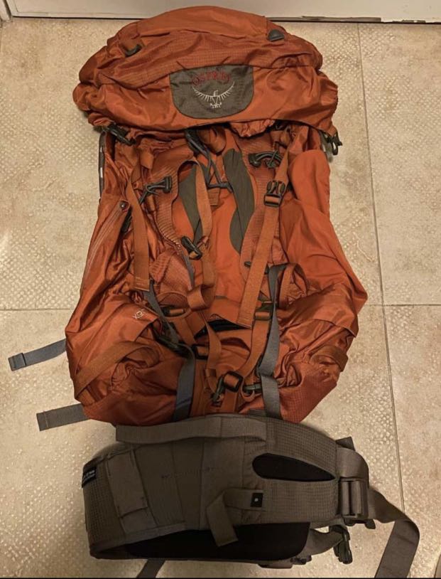 真貨 Osprey Xenon 70 背包 (Not Gregory Arcteryx Mystery Ranch ）, 運動產品, 行山及