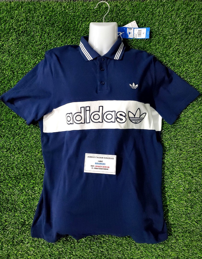 Adidas Samstag Polo Shirt EC9307 Pit 21 like new ORIGINAL