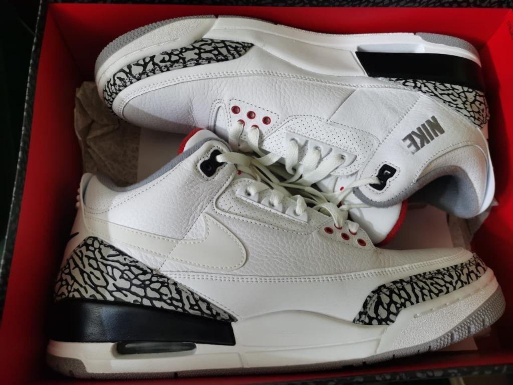 Jordan 3 new arrivals jth white