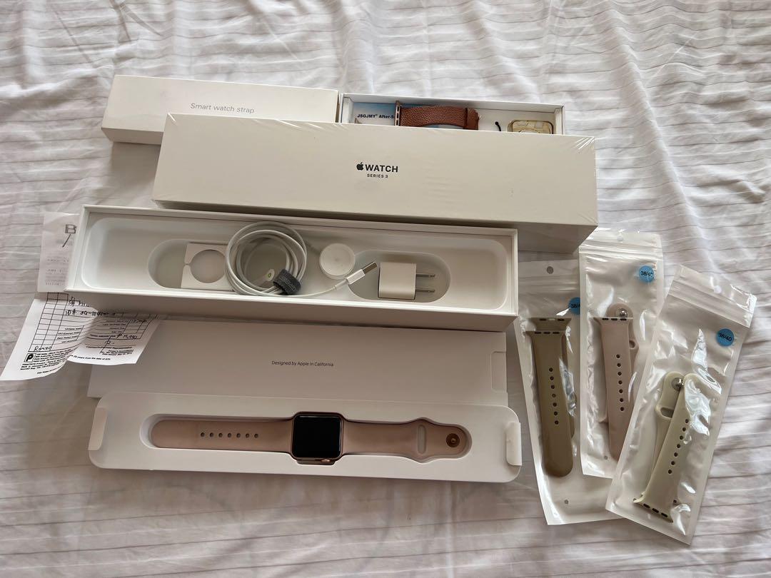 Apple watch series 3 38mm rose gold price sale