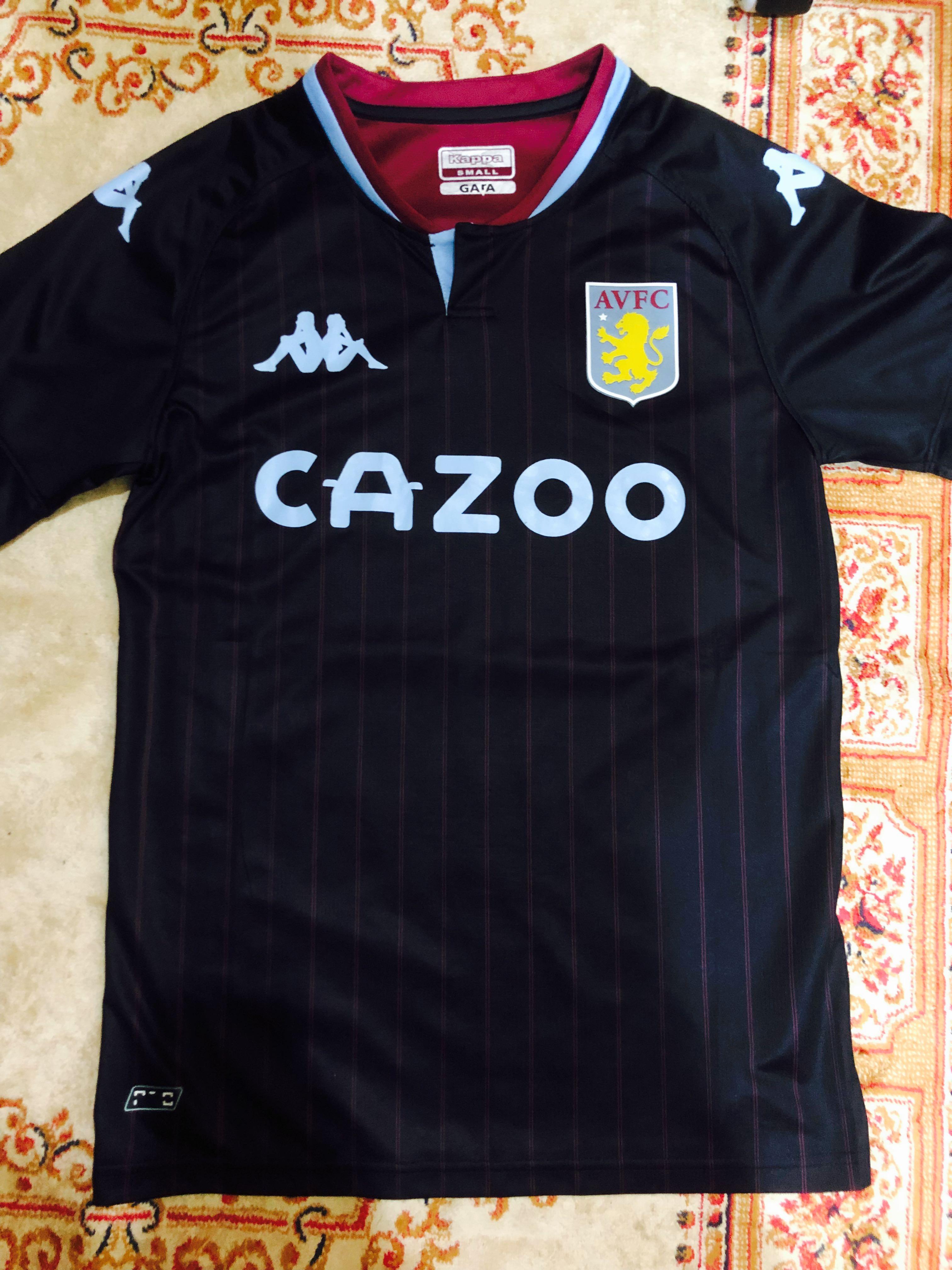 Aston Villa 20 21 Away Kit Men s Fashion Activewear on Carousell