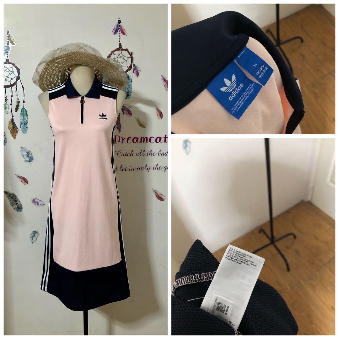 light pink adidas dress
