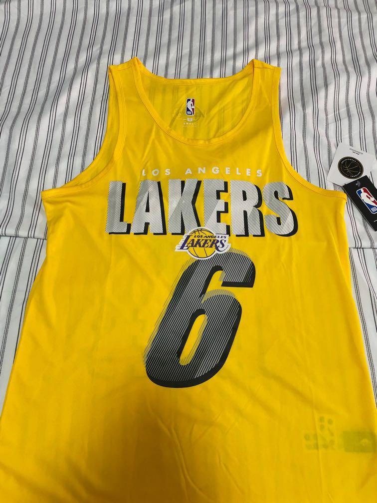 Authentic Lebron James Lakers Jersey, Men's Fashion, Activewear on