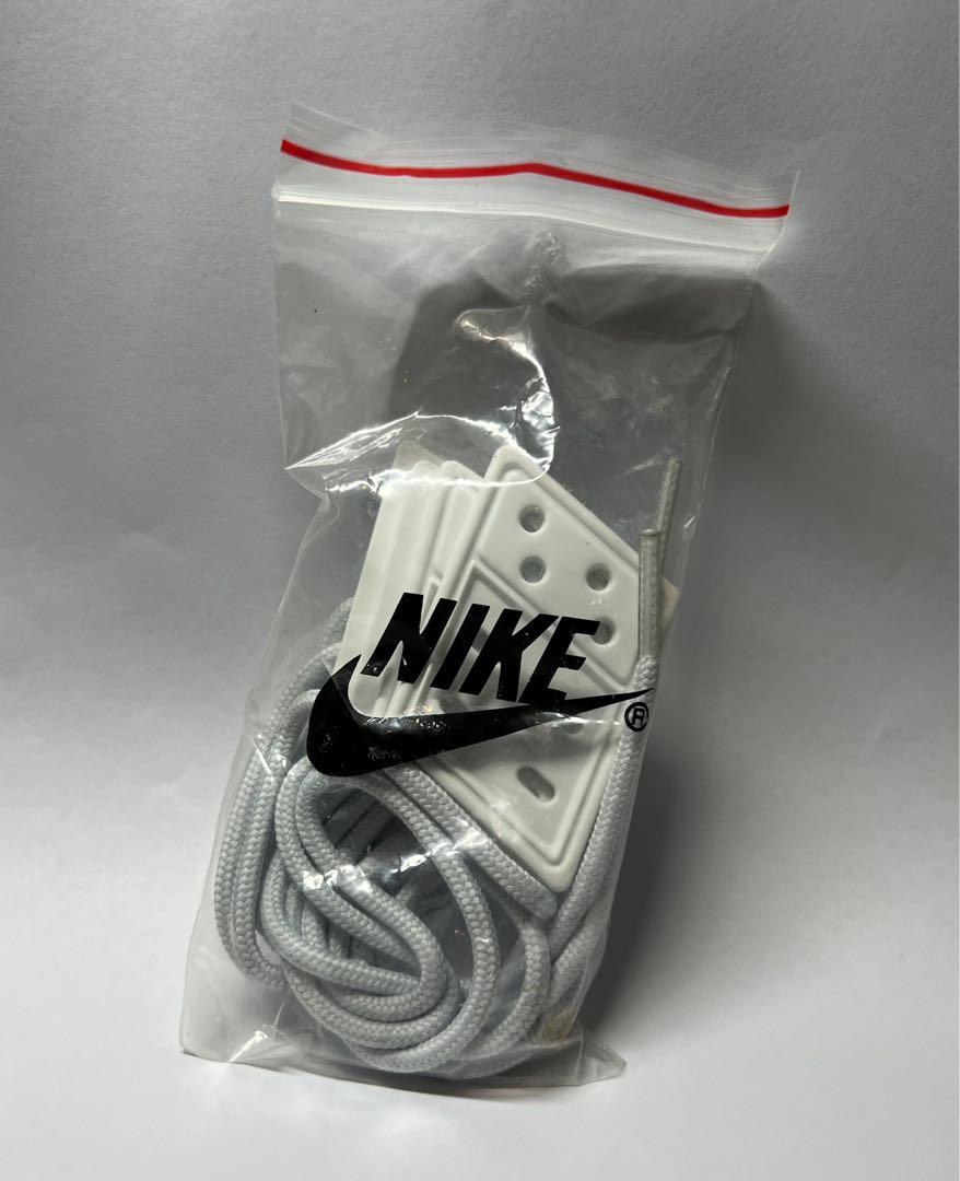 White online nike laces