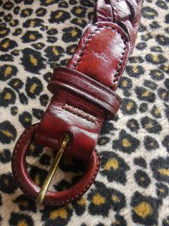 Vintage  Ralph Lauren Women's Braided Leather Belt