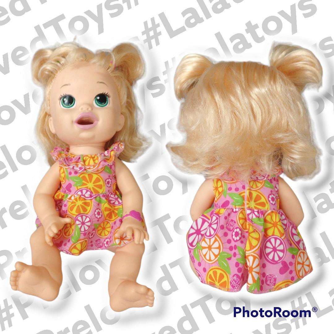 Baby alive best sale talking doll