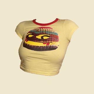 Baby Tee Beanie korean tumblr graphic tee Vintage croptop y2k shirt