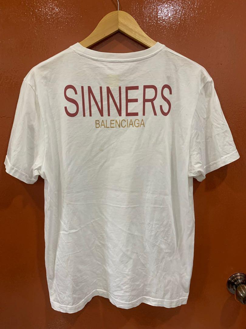 Balenciaga hotsell sinners tee