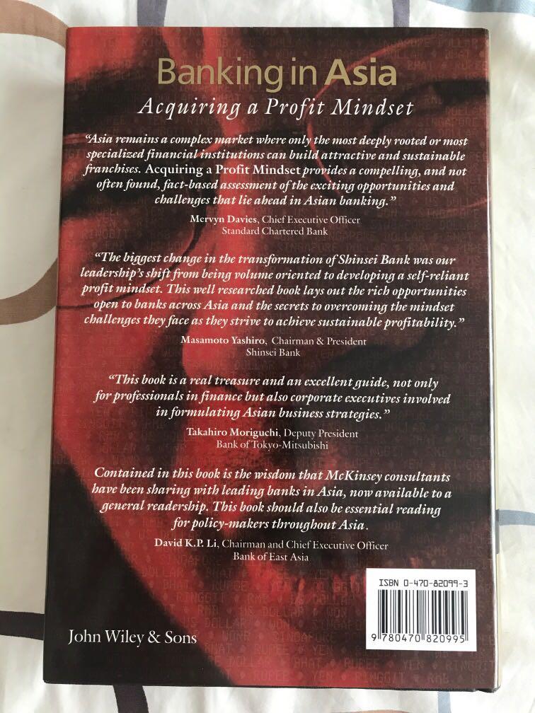 Banking in Asia Acquiring a Profit Mindset by Tab Bowers, Greg Gibb