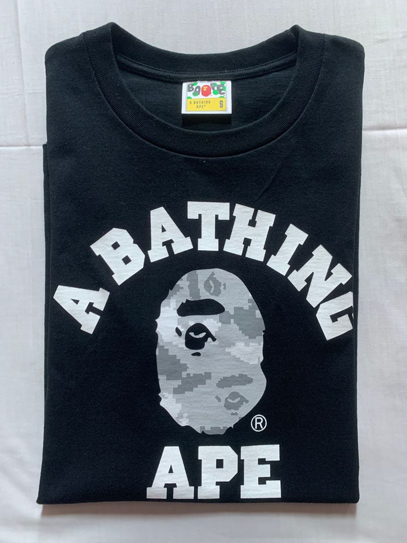 Bape T-Shirt Camo, Men's Fashion, Tops 
