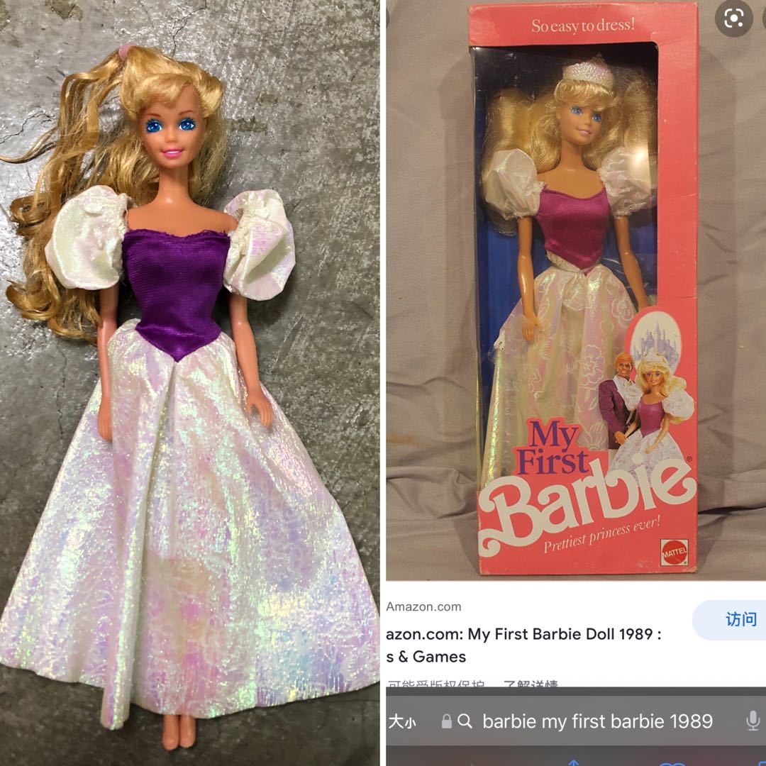 My first barbie 1989 2025
