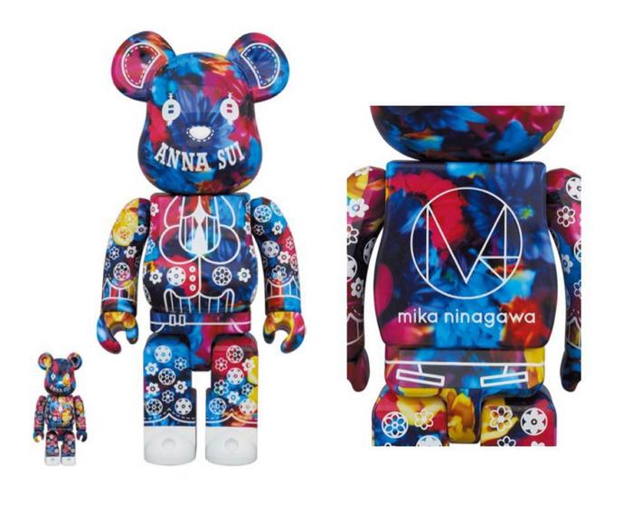 Bearbrick Anna Sui x M mika ninagawa 400%+100, Hobbies & Toys