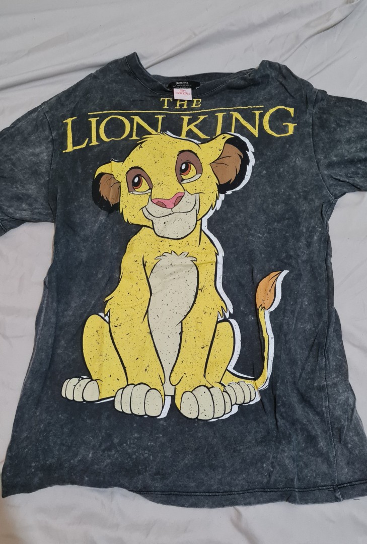 Bershka Lion King Shirt, Women's Fashion, Tops, Shirts on Carousell