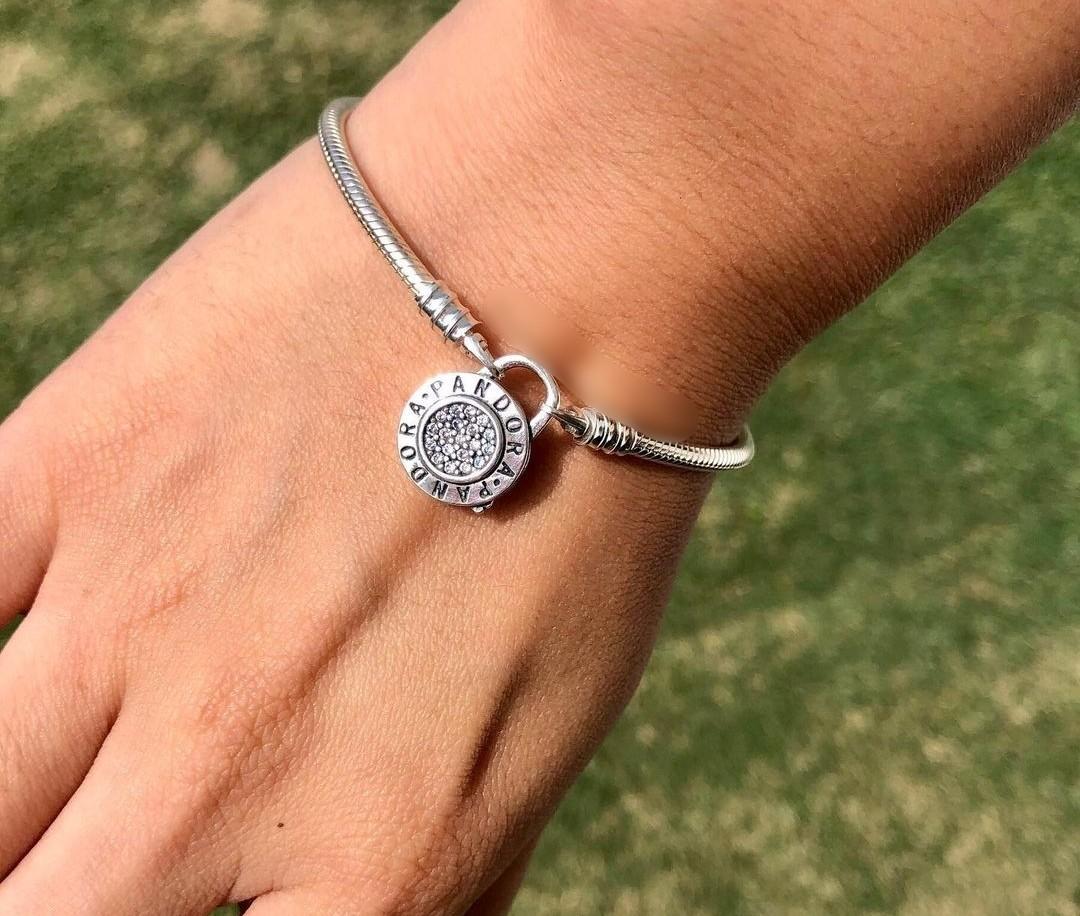 PANDORA AUTHENTIC PADLOCK CLASP SNAKE 