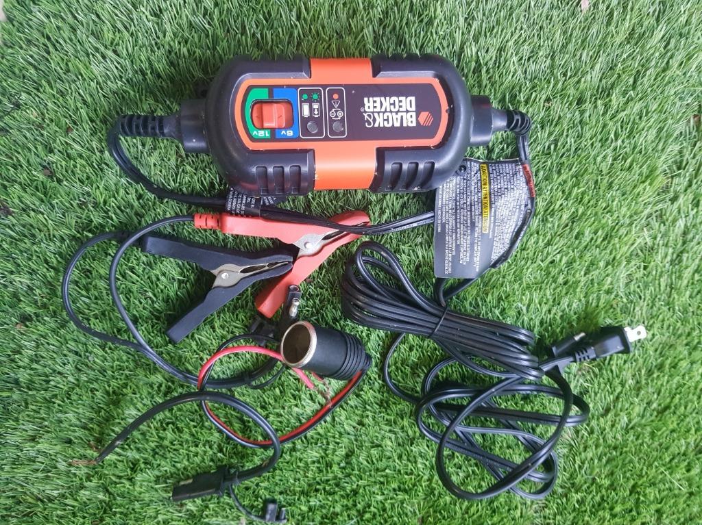 Black & Decker Car Battery Charger, Car Accessories, Accessories on