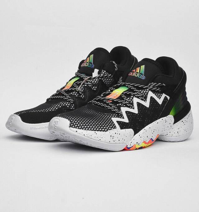 BNIB adidas Donovan Mitchell D.O.N. Issue #2J Basketball Shoes in Core  Black/Cloud White/Solar Red, Women's Fashion, Footwear, Sneakers on  Carousell