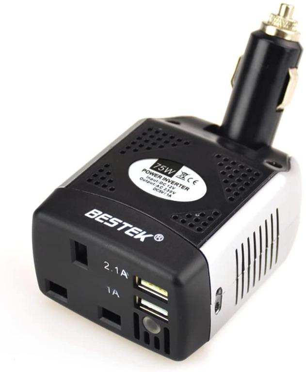 Car cigarette lighter socket store to 3 pin plug