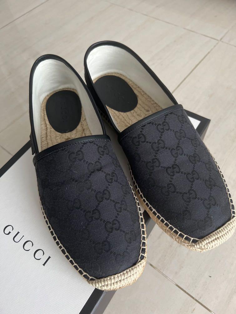 Mens gucci espadrilles new arrivals sale