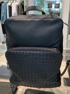 Bottega Veneta Backpack in Woven Nappa Leather
