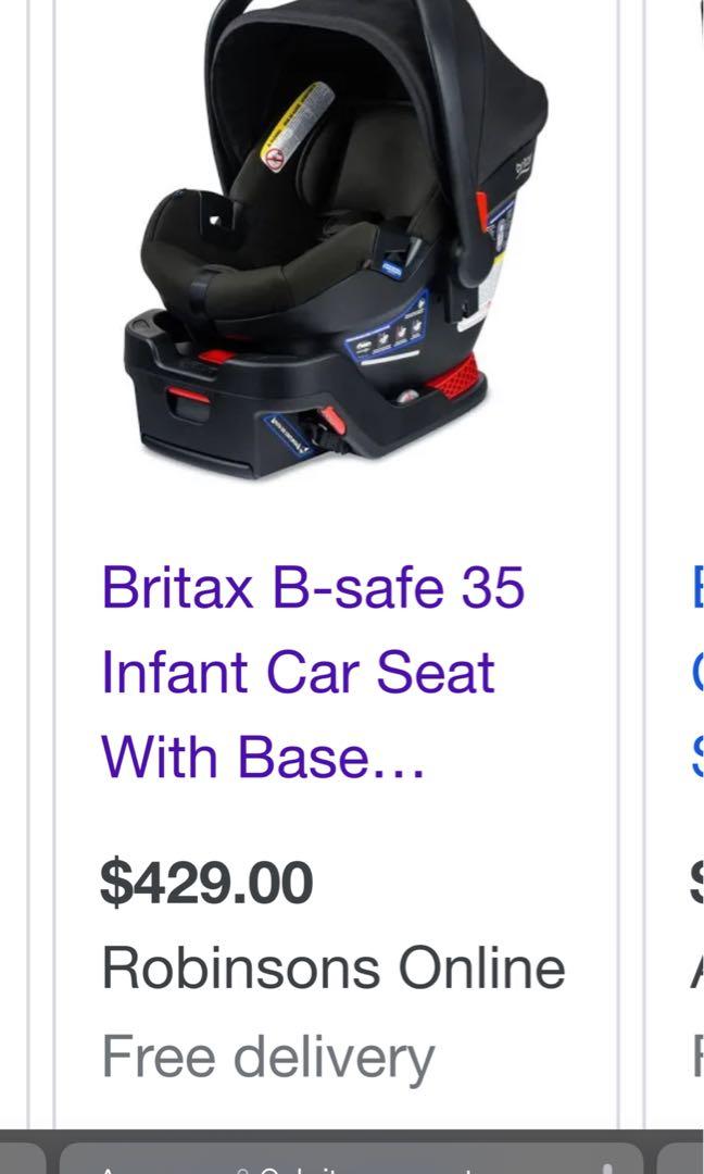 Britax B safe 35 car seat with base Babies Kids Going Out Car