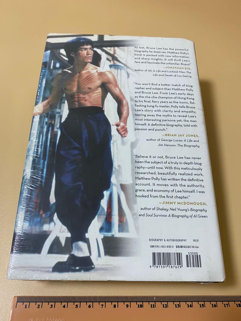 Bruce Lee A Life Matthew Polly Hardcover book