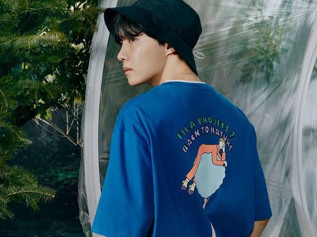 BTS FILA ON BUCKET HAT ✨ Hobi's Hat 