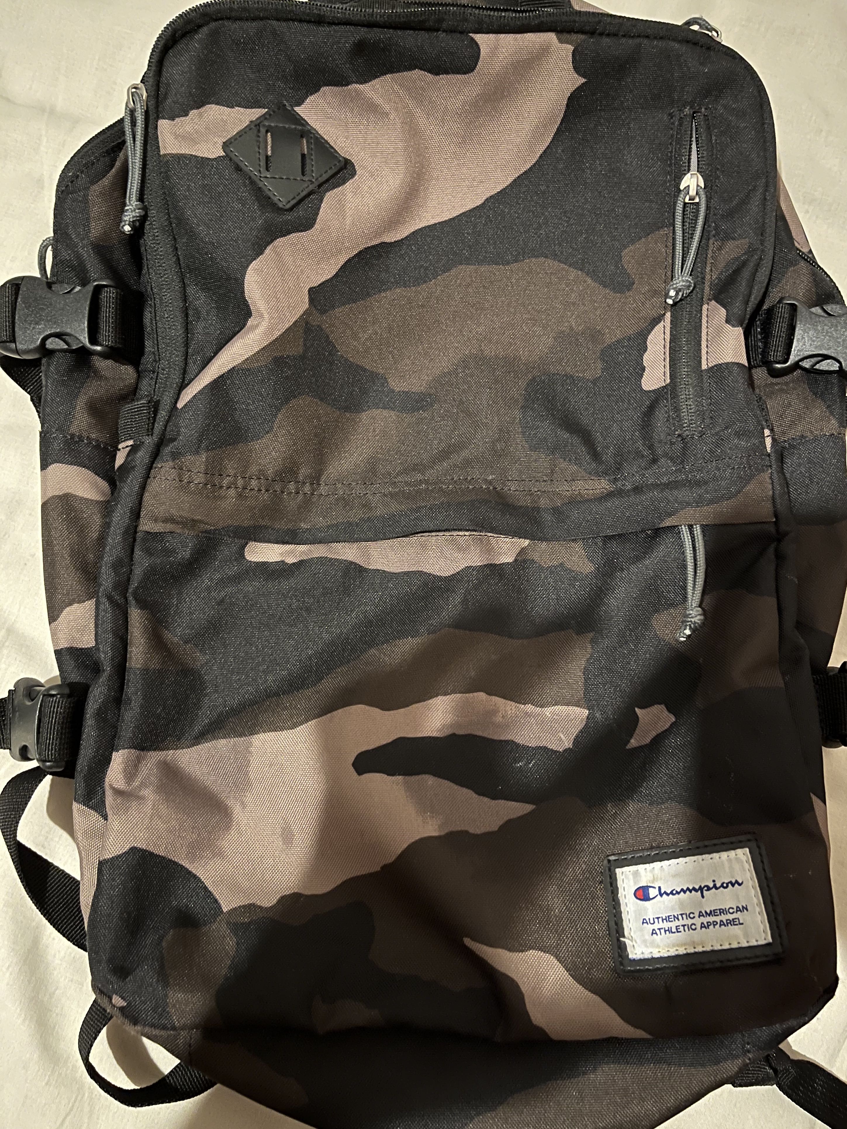 Camo Champion backpack by ACE Co. Ltd Japan