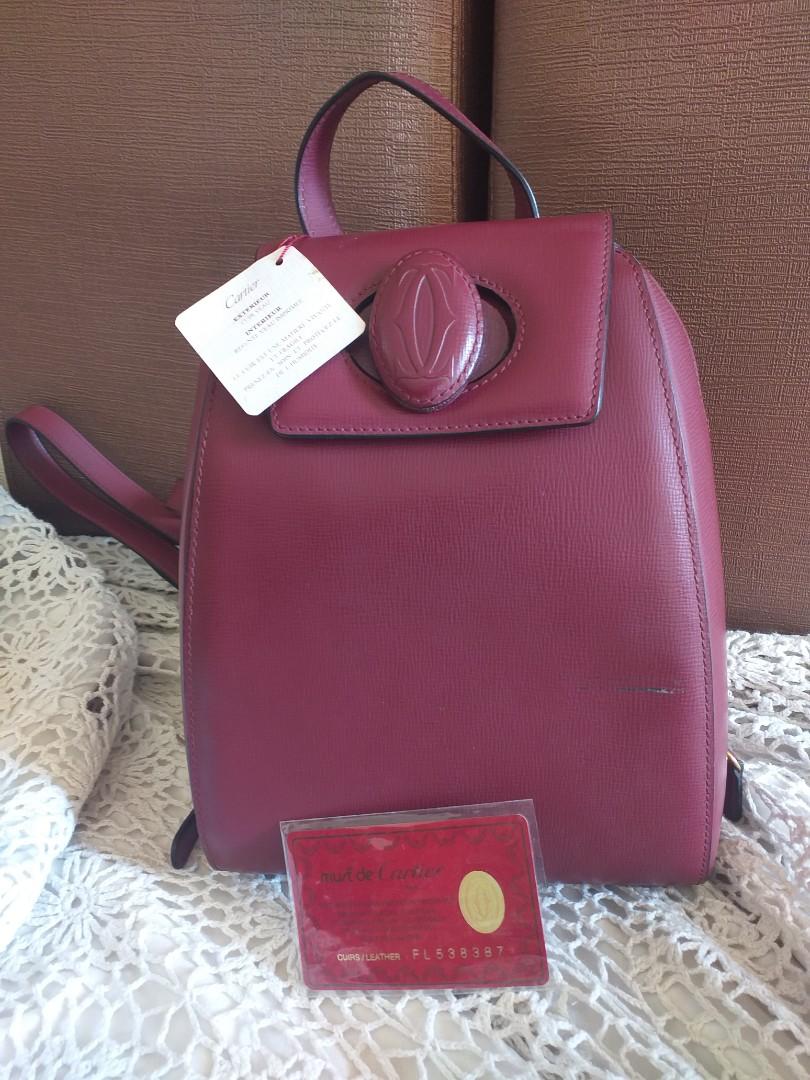 Cartier backpack bag Women s Fashion Bags Wallets Backpacks