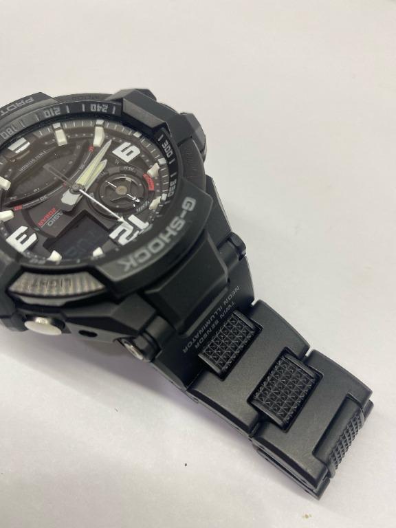 Casio G-shock GA 1000FC 1ADR Preloved GA-1000FC-1ADR, Fesyen Pria