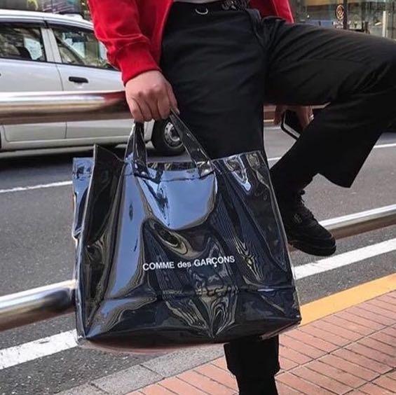 Comme des garcons bag pvc cheap