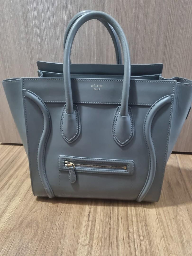Celine luggage grey top
