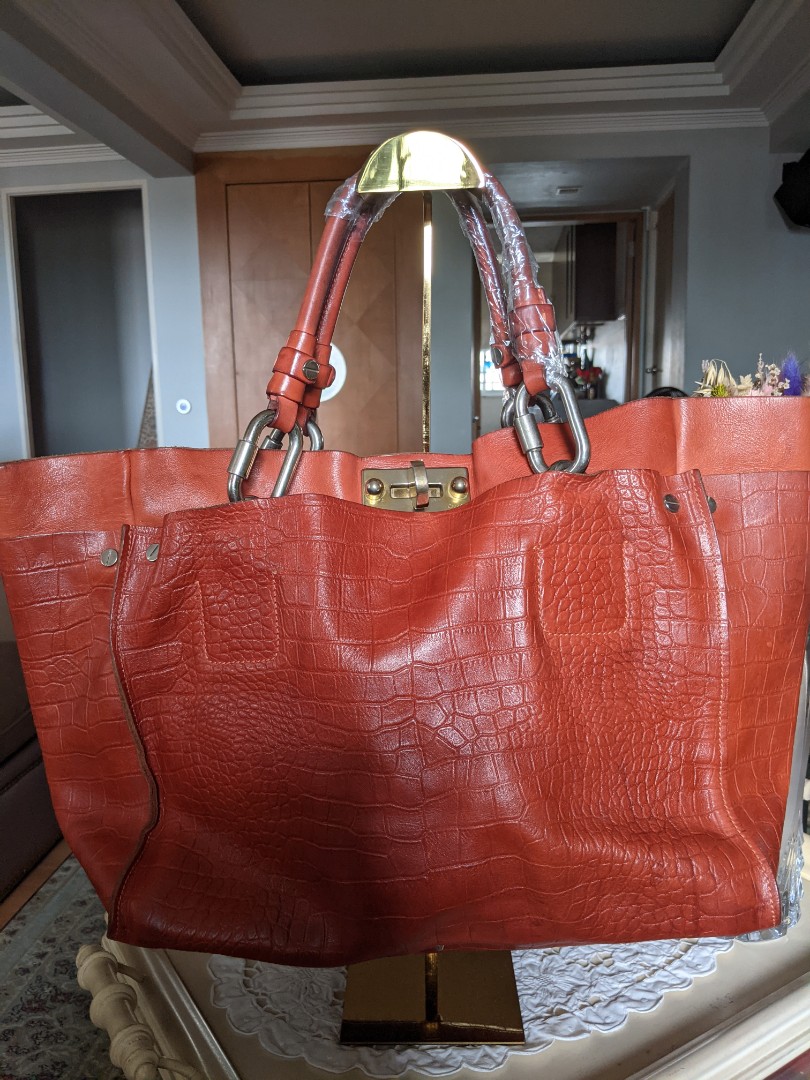 Chloe top crocodile bag
