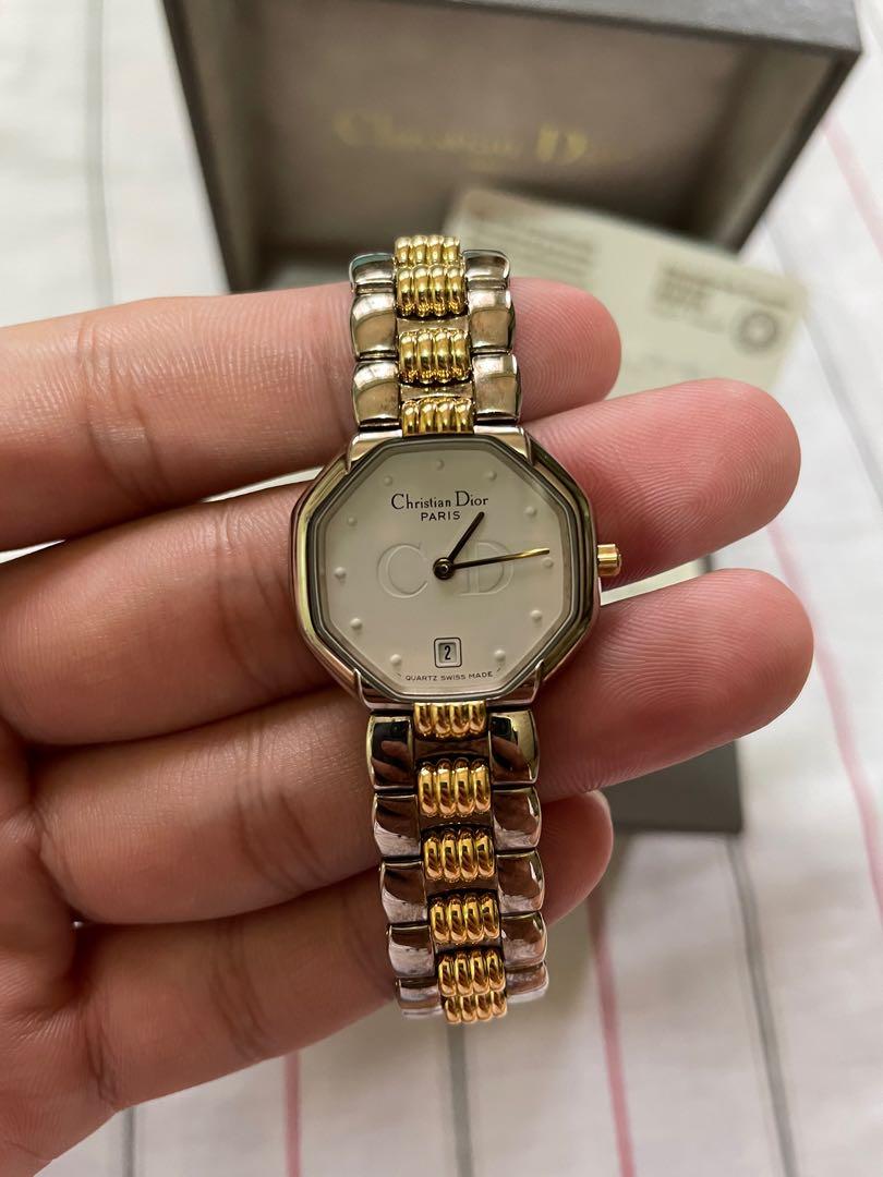 Watch Dior Gold in Gold plated  26341272