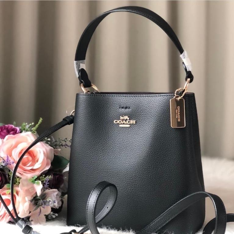 Coach 1011 Small Town Bucket Bag Women s Crossbody Bag Black