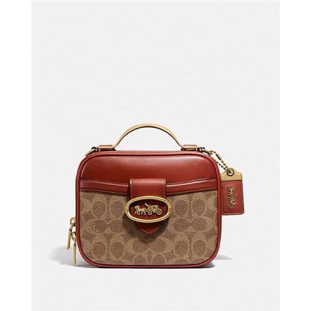 Coach riley cheap lunch bag