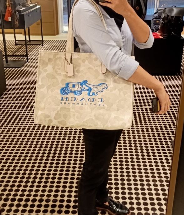 coach rexy tote