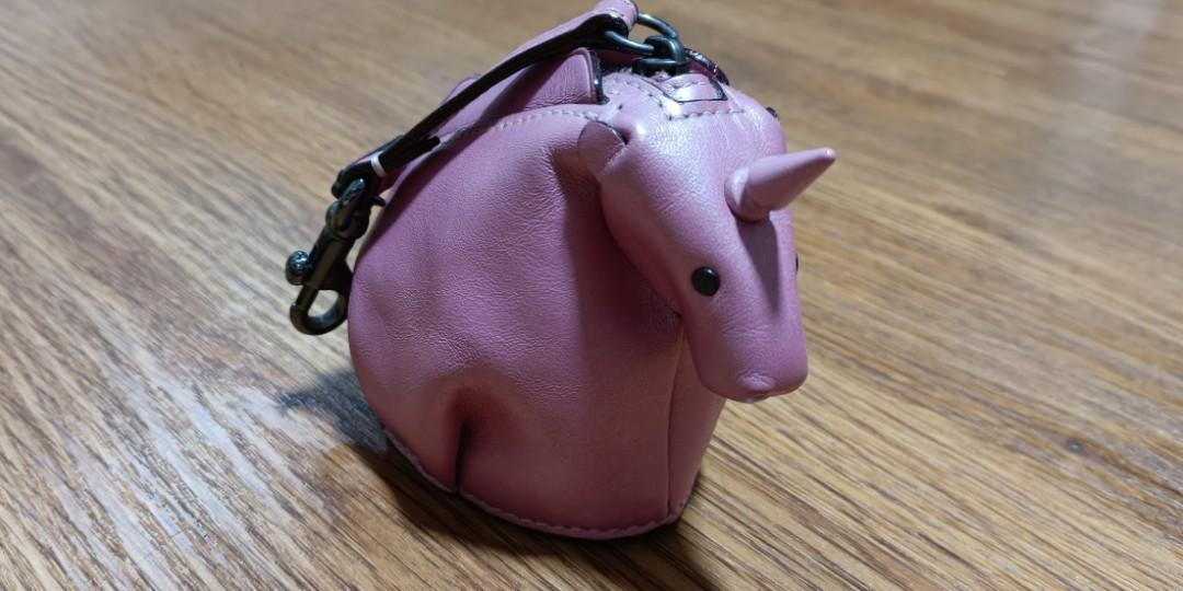 Coach unicorn on sale coin purse